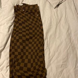 H&M checkered pants only worn once